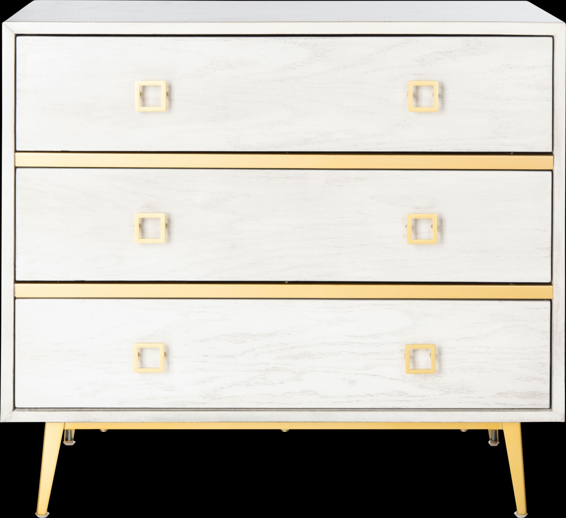Mazyck White Accent Cabinet - Thumbnail - Image 1