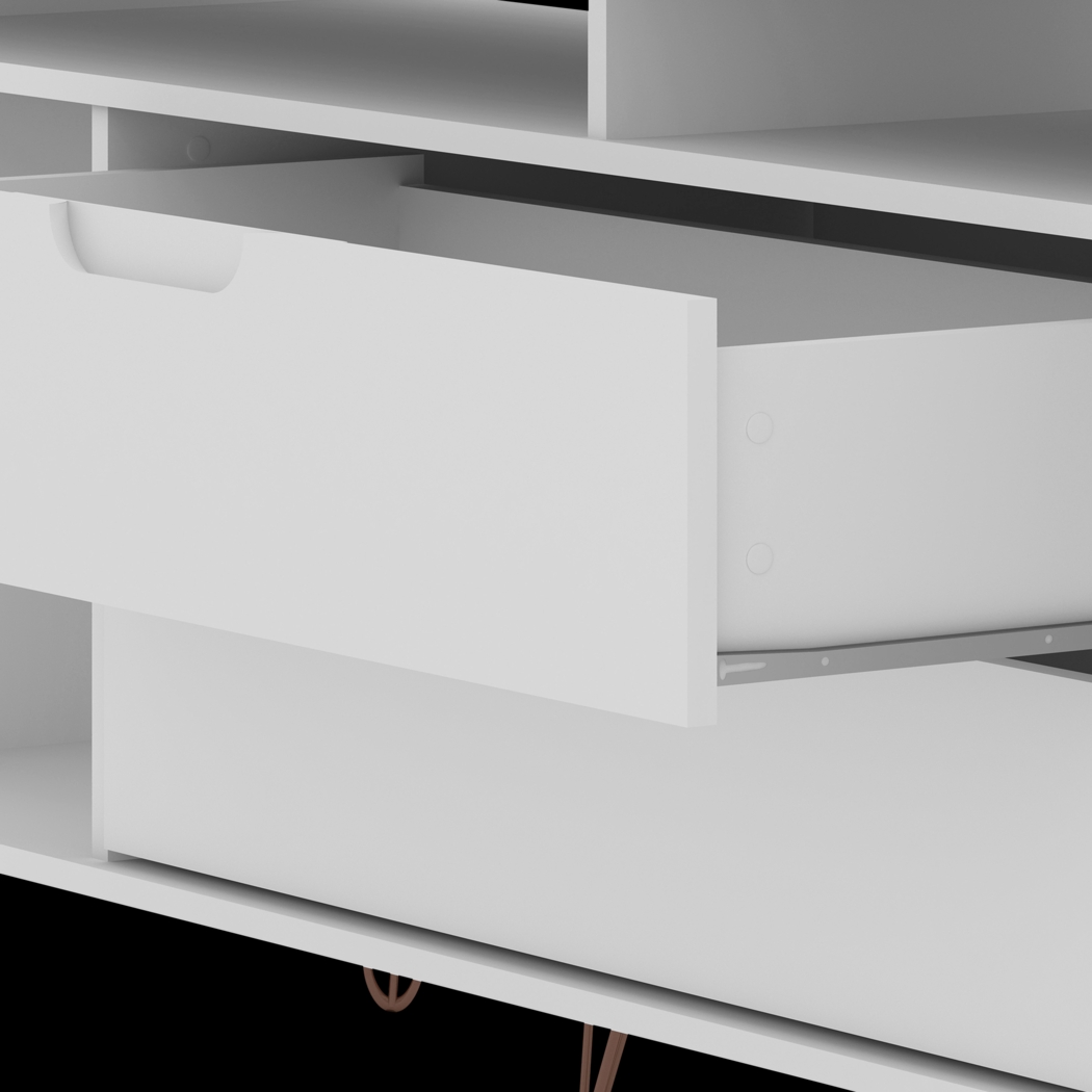 Mcbean White 63 in. Console - Thumbnail - Image 8