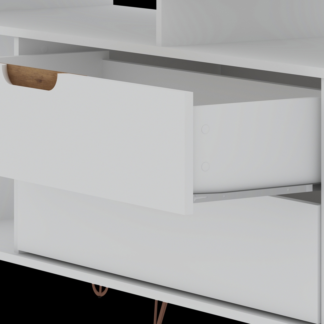 Mcbean White 63 in. Console - Thumbnail - Image 7