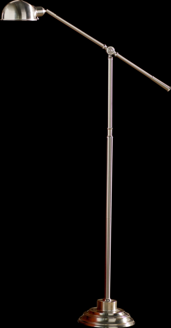 Mccain Land Silver Floor Lamp - Thumbnail - Image 1