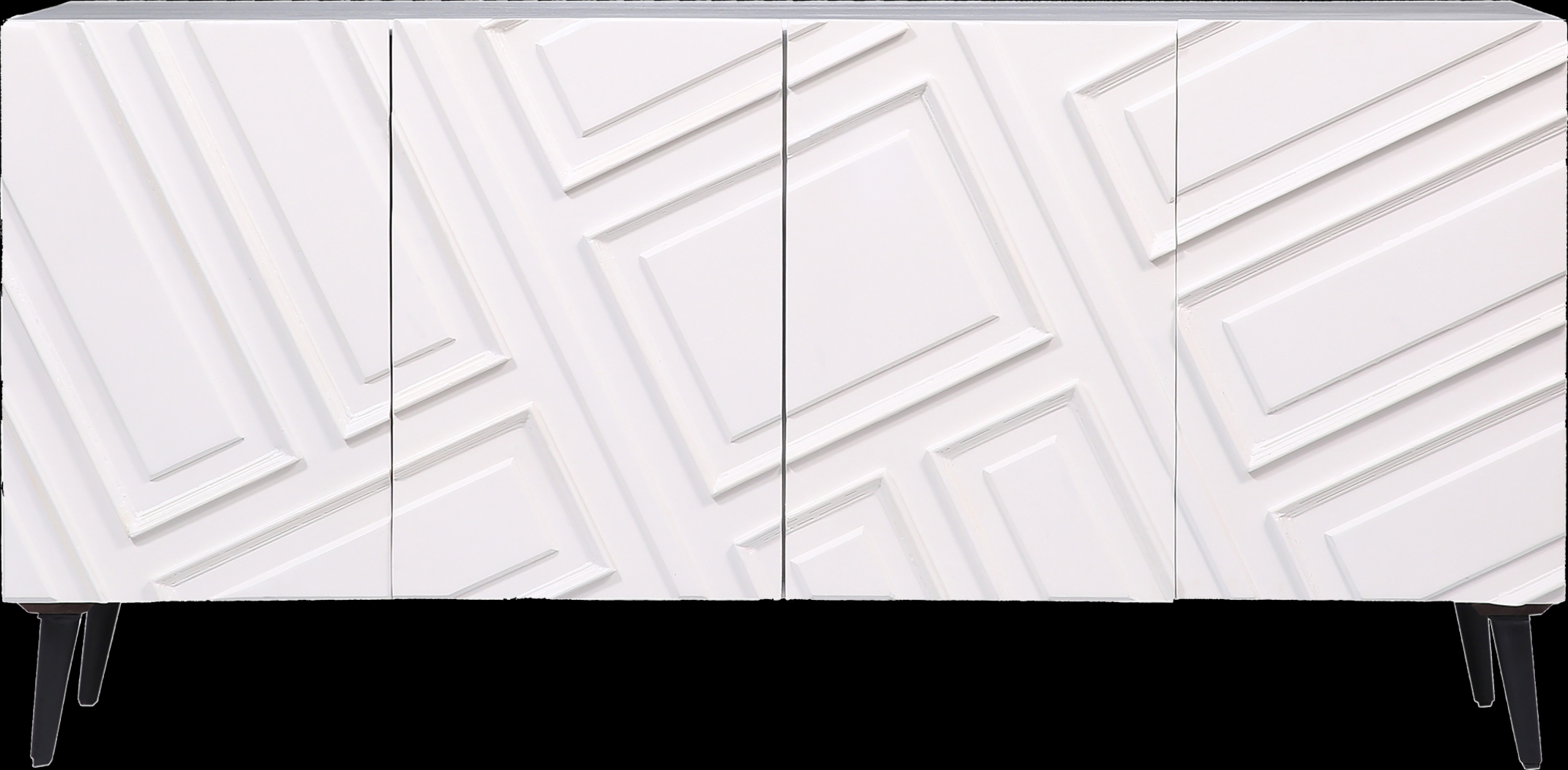 Mccarrell White Credenza - Thumbnail - Image 3