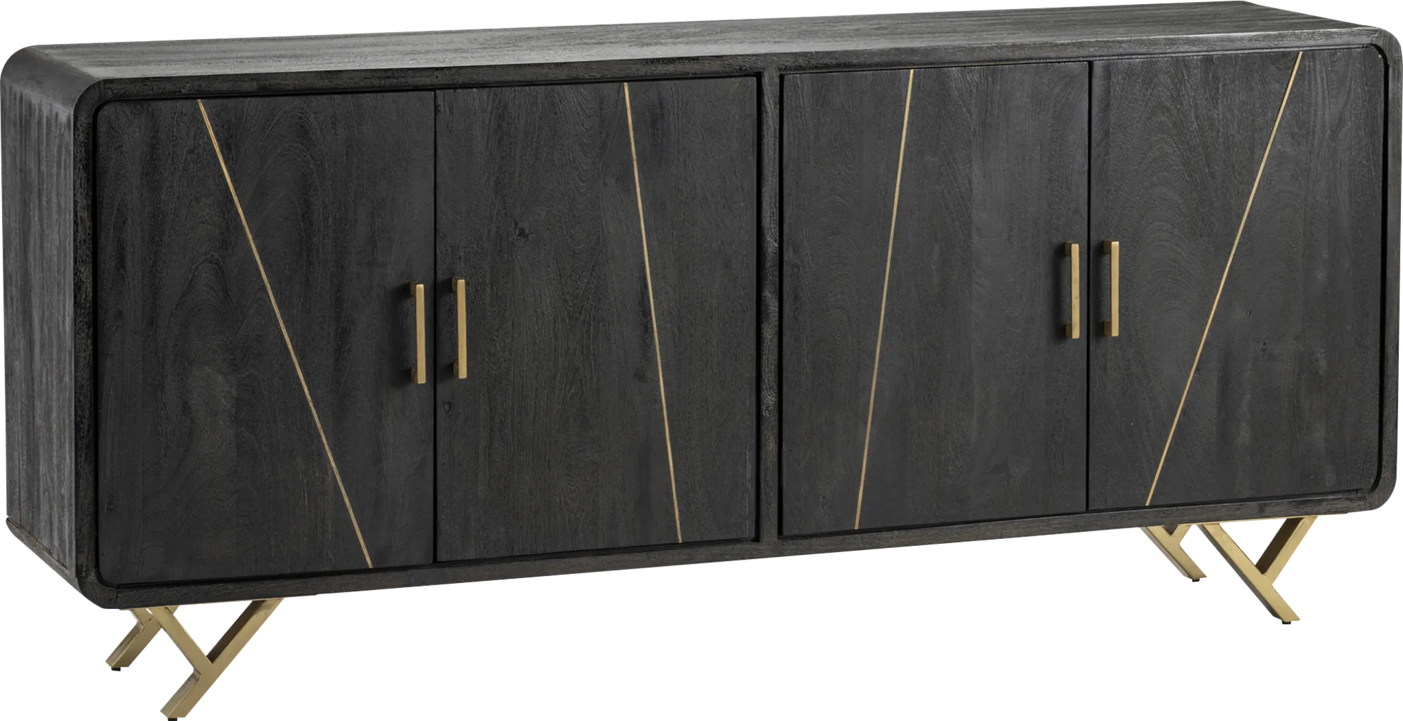 McClain Black Credenza - Thumbnail - Image 2