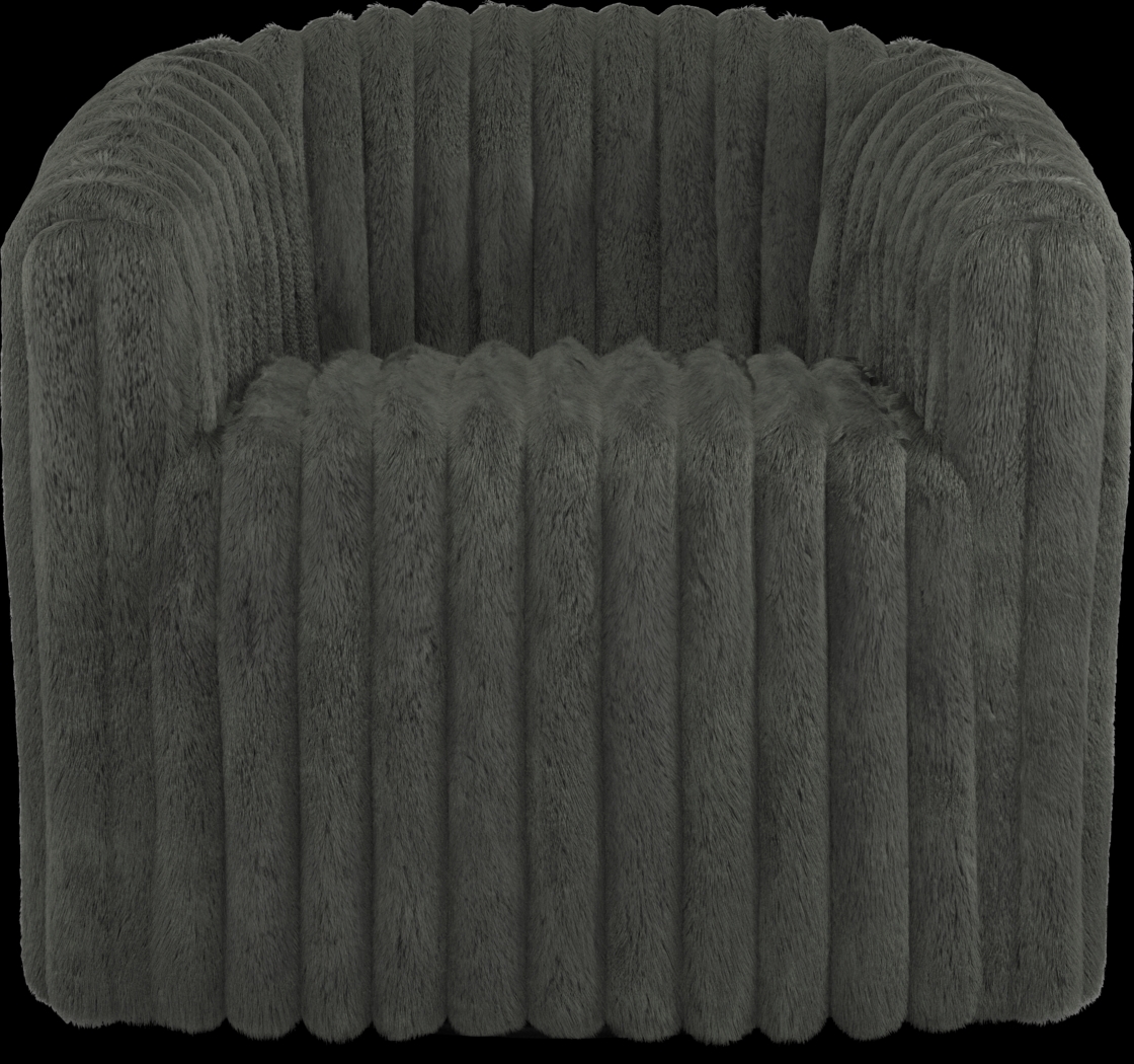 McCord Black Swivel Chair - Thumbnail - Image 2