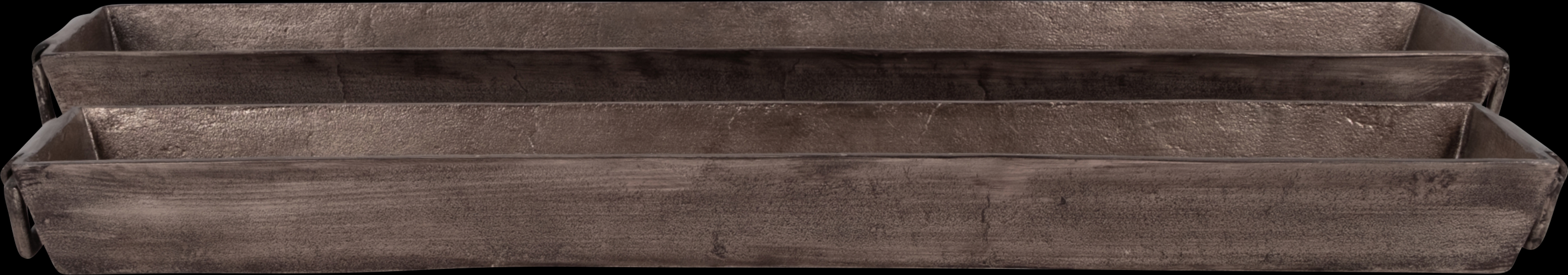 Mcdivitt Silver Tray, Set of 2 - Thumbnail - Image 1