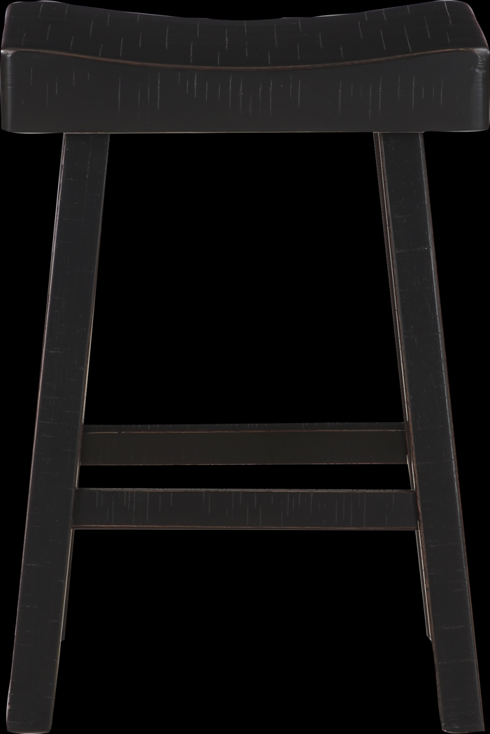 Mcewen Black Counter Height Stool, Set of 2 - Thumbnail - Image 3