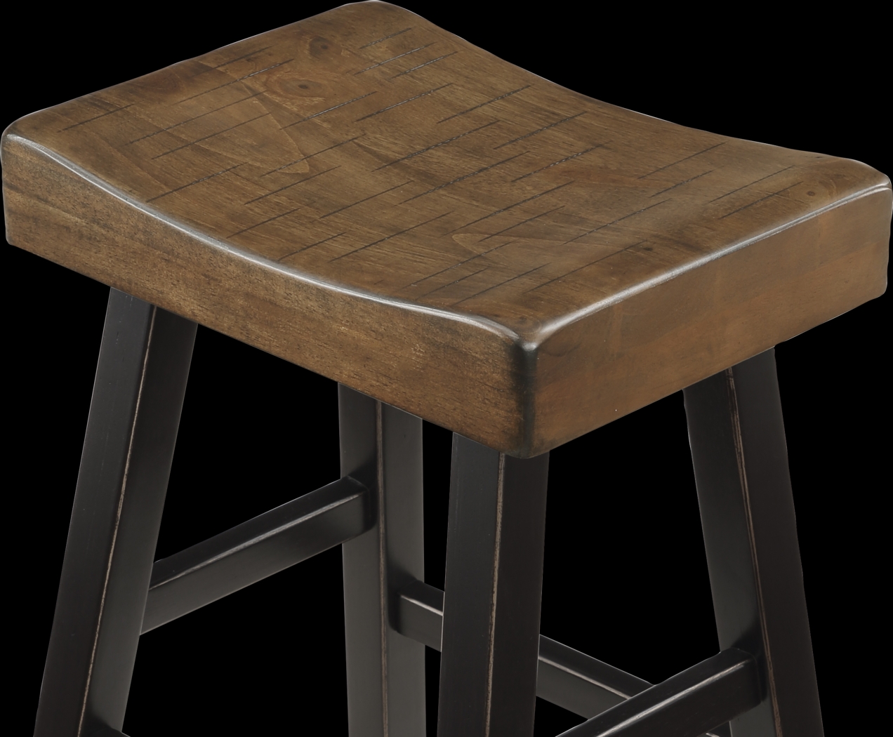 Mcewen Brown Bar Stool, Set of 2 - Thumbnail - Image 5