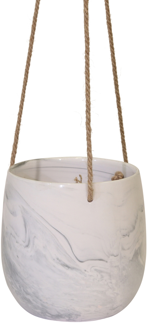 Mcgwier Gray Hanging Planter - Thumbnail - Image 3