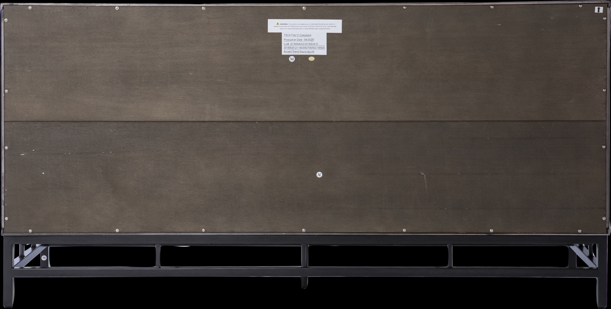 Mcilhenry Weathered Gray Credenza - Thumbnail - Image 3