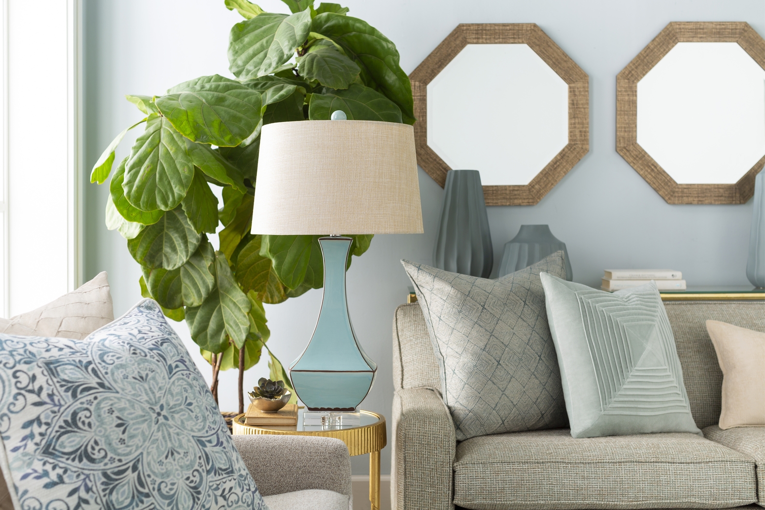 McKay Farm Teal Lamp - Thumbnail - Image 7