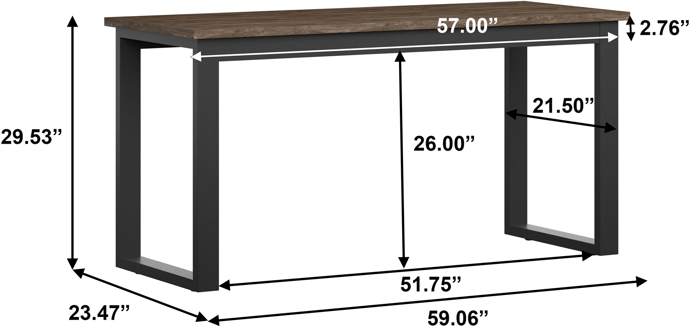 Mckelvey Brown 2 Pc. Office Set - Thumbnail - Image 7