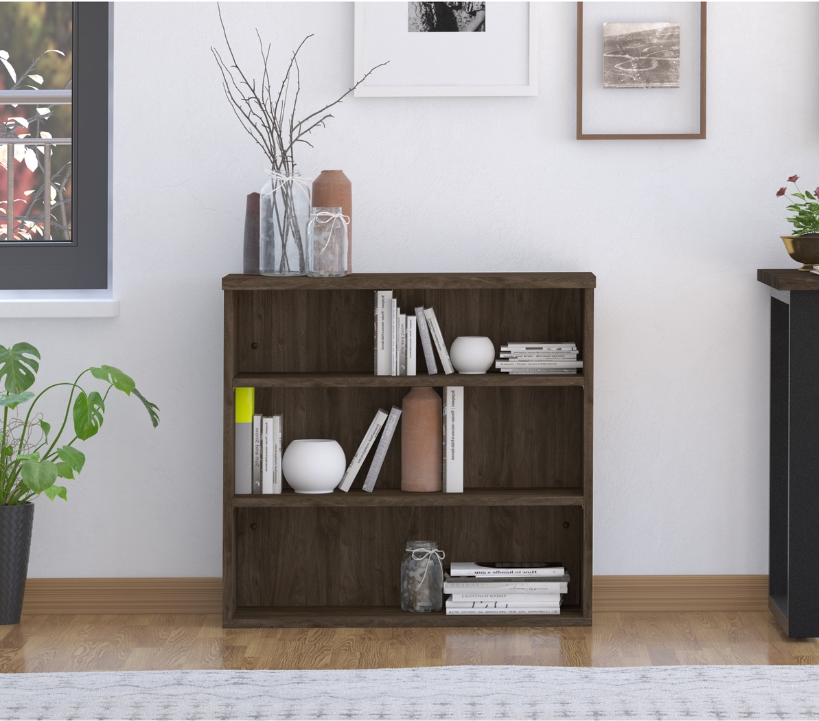 Mckelvey Brown Bookcase - Thumbnail - Image 7