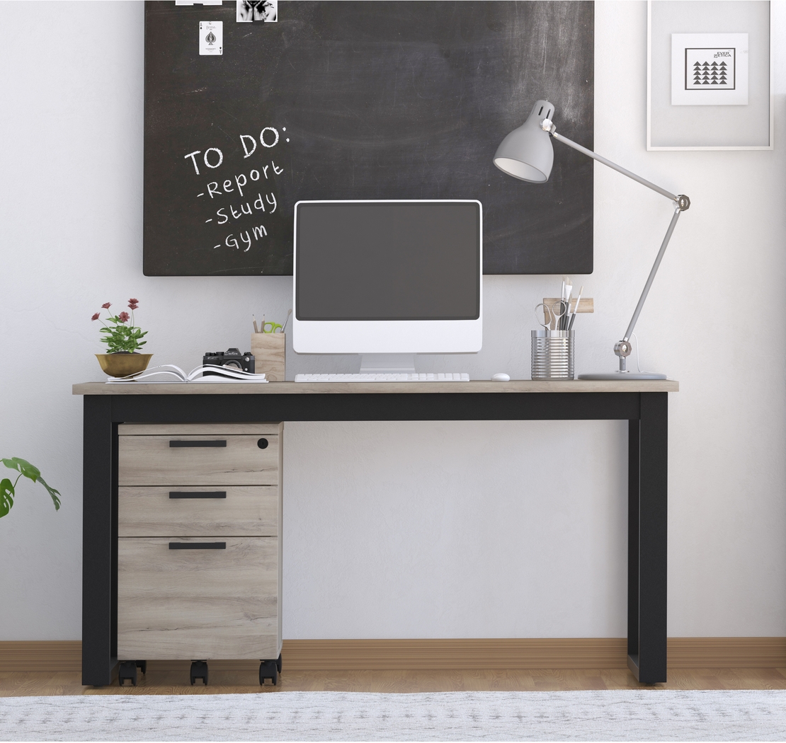 Mckelvey Gray 2 Pc. Office Set - Thumbnail - Image 4