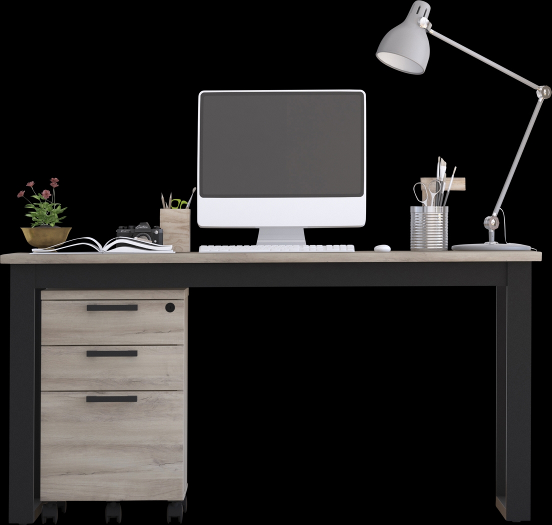 Mckelvey Gray 2 Pc. Office Set - Thumbnail - Image 1