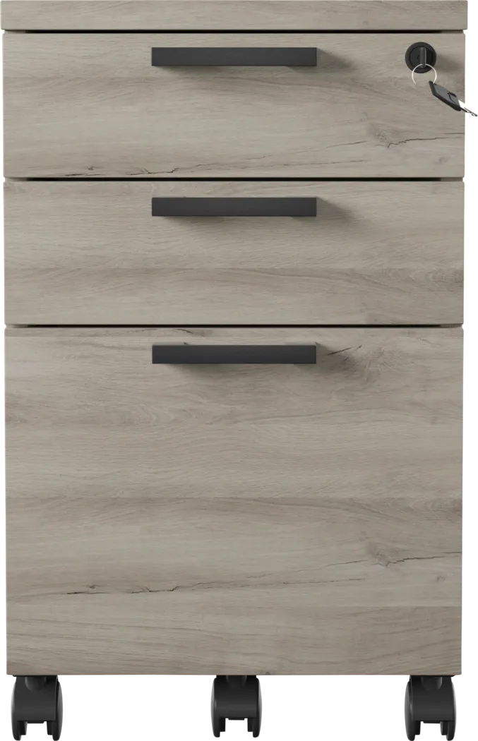 Mckelvey Gray 3 Pc. Office Set - Thumbnail - Image 3