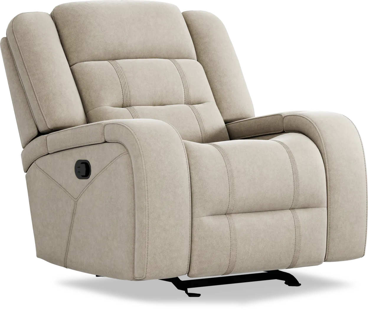 McKinley Beige 3 Pc Reclining Living Room - Thumbnail - Image 15