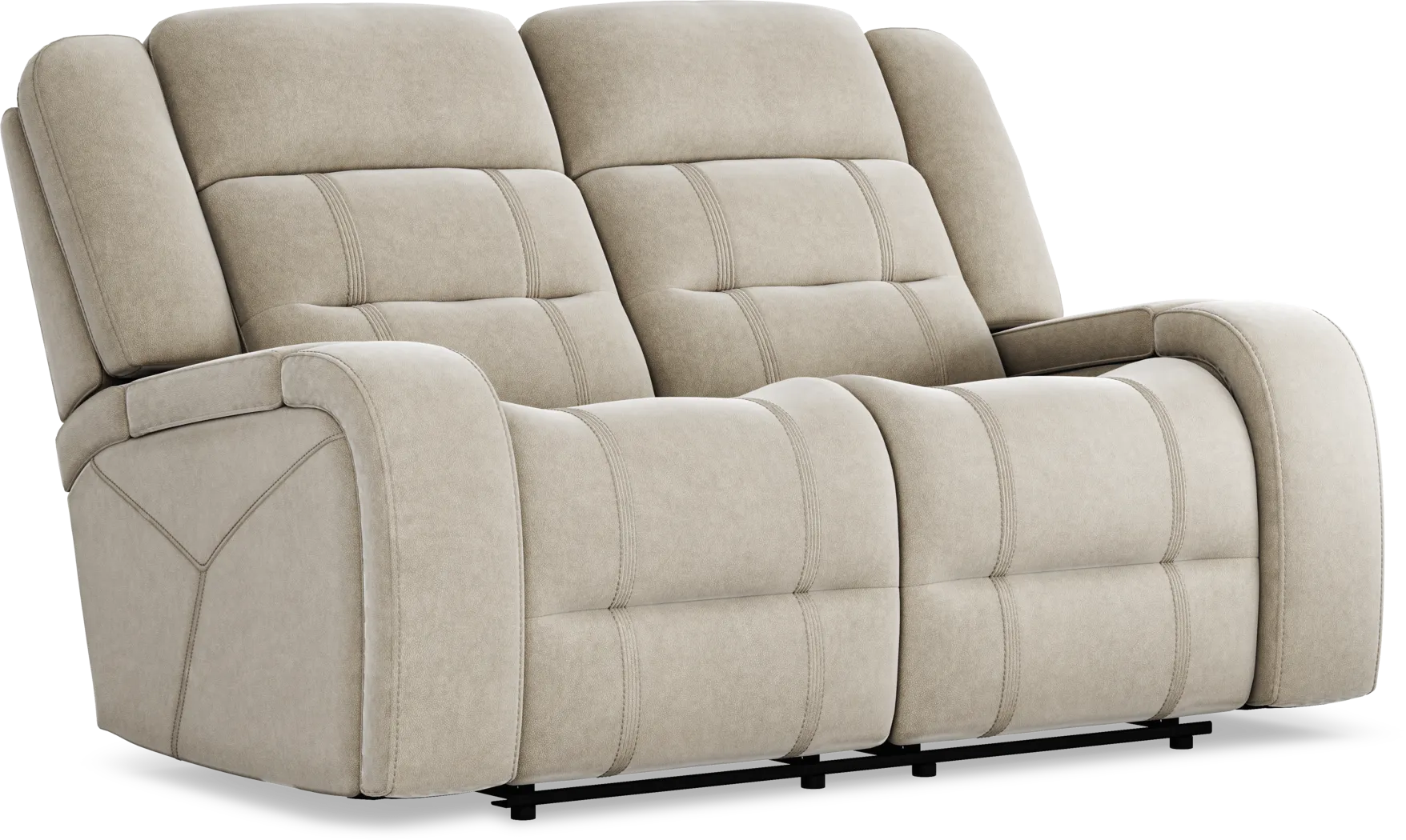 McKinley Beige 8 Pc Power Reclining Living Room - Thumbnail - Image 9