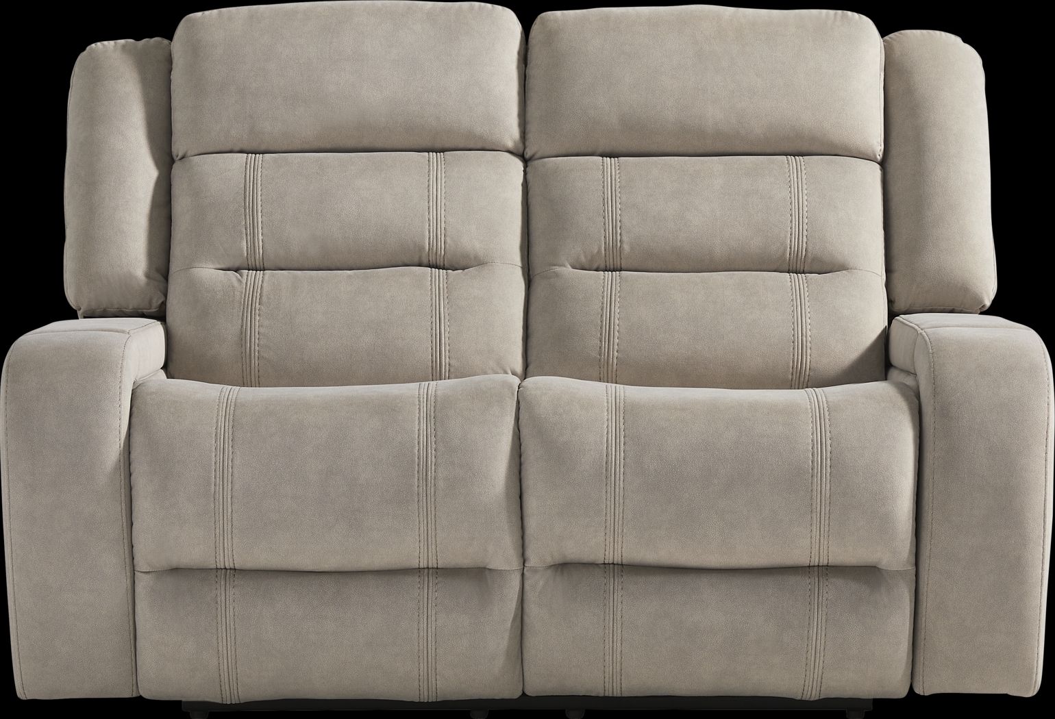 McKinley Beige Loveseat - Thumbnail - Image 1
