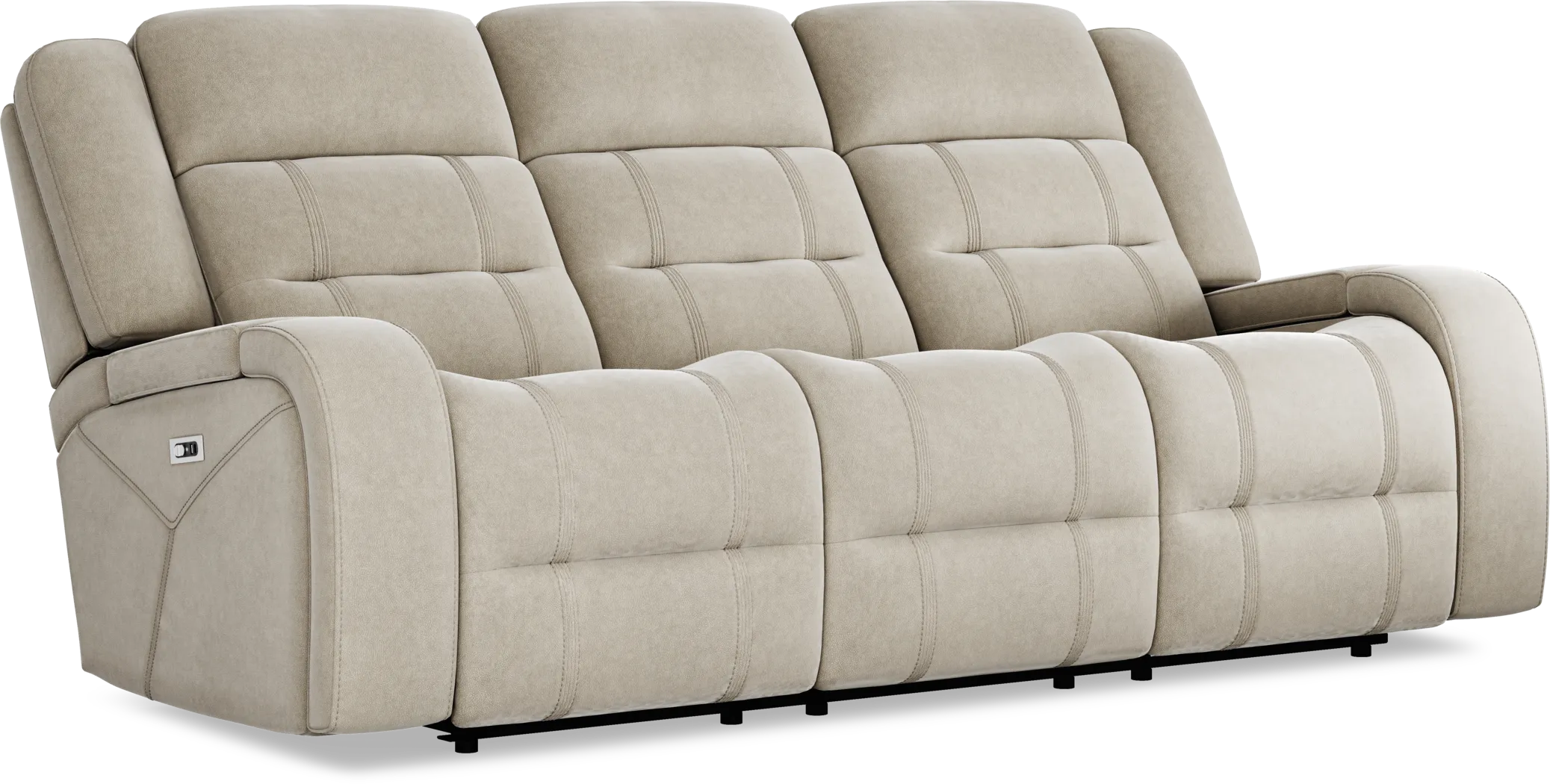McKinley Beige 2 Pc Power Reclining Living Room - Thumbnail - Image 4