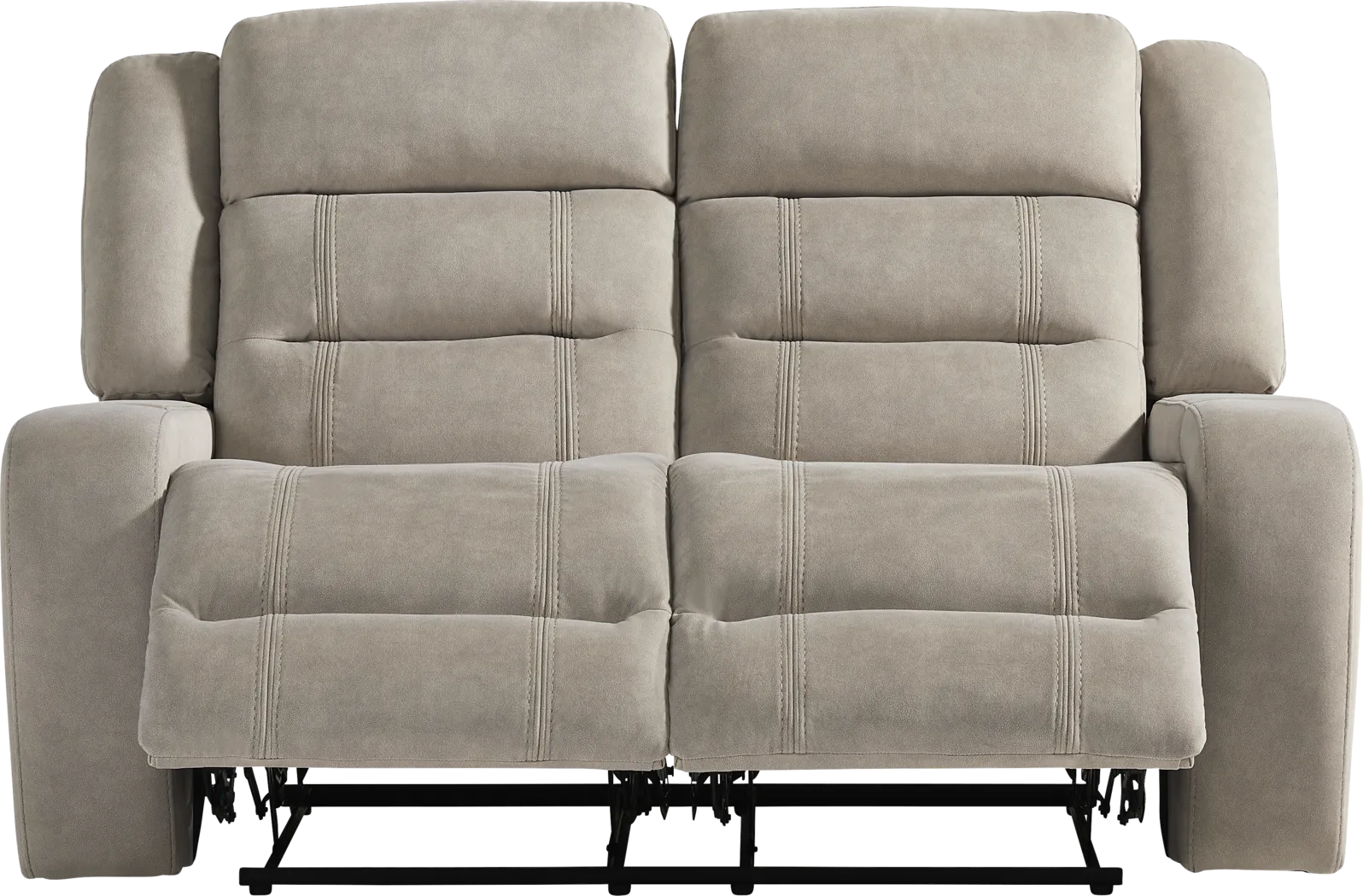 McKinley Beige 5 Pc Reclining Living Room - Thumbnail - Image 6