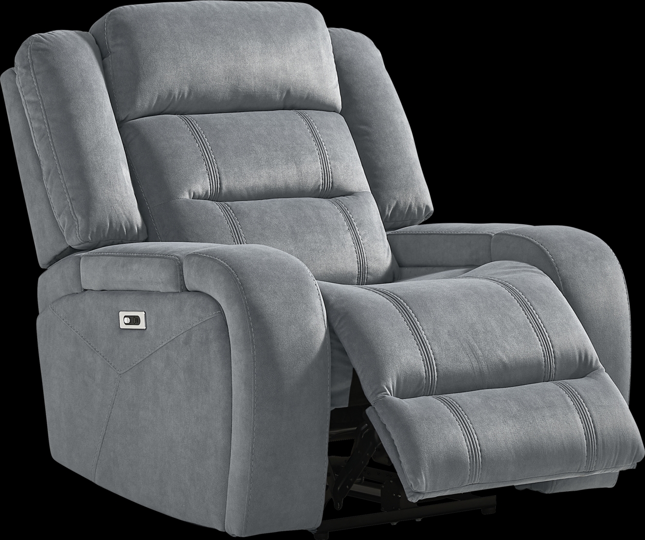 McKinley Graphite Power Recliner - Thumbnail - Image 1