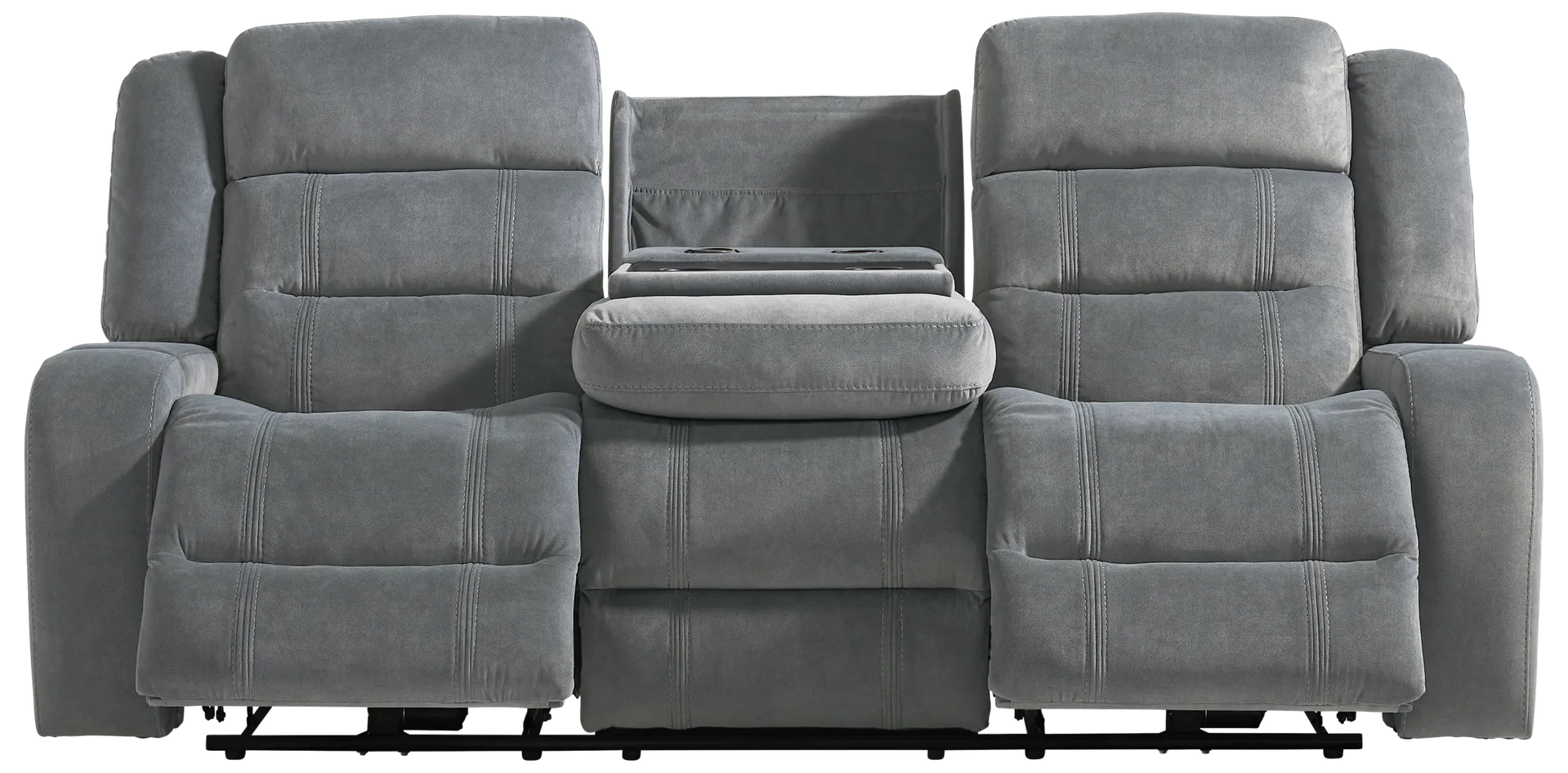 graphite power reclining sofa