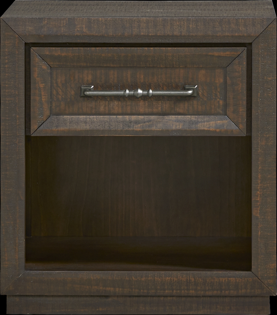 Mckinnon Dark Brown 5 Pc Queen Platform Bedroom - Thumbnail - Image 5