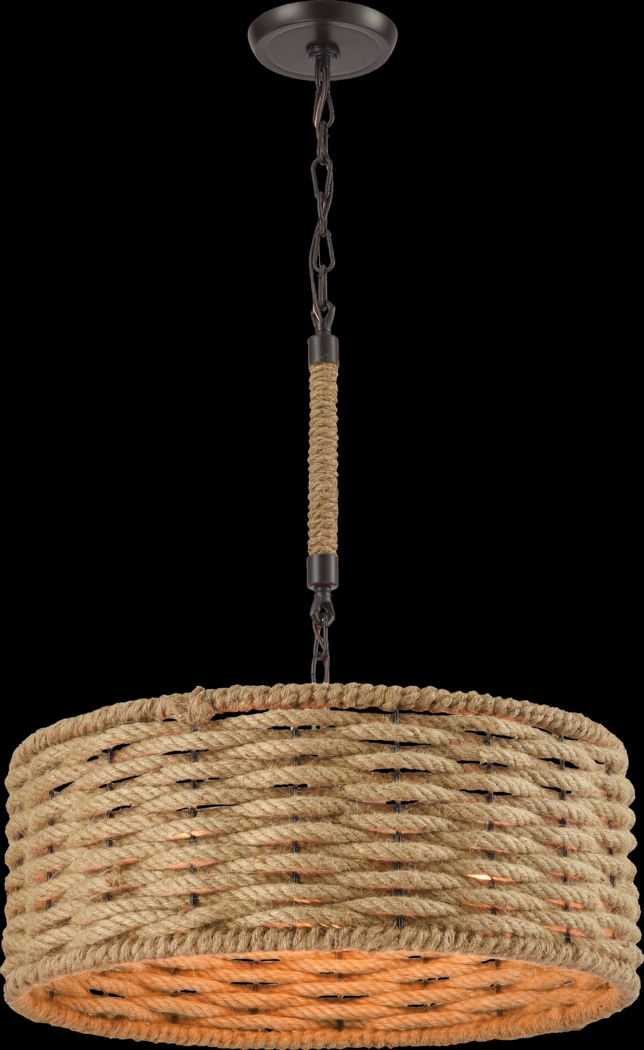 Mclane Shores Natural Chandelier - Thumbnail - Image 1