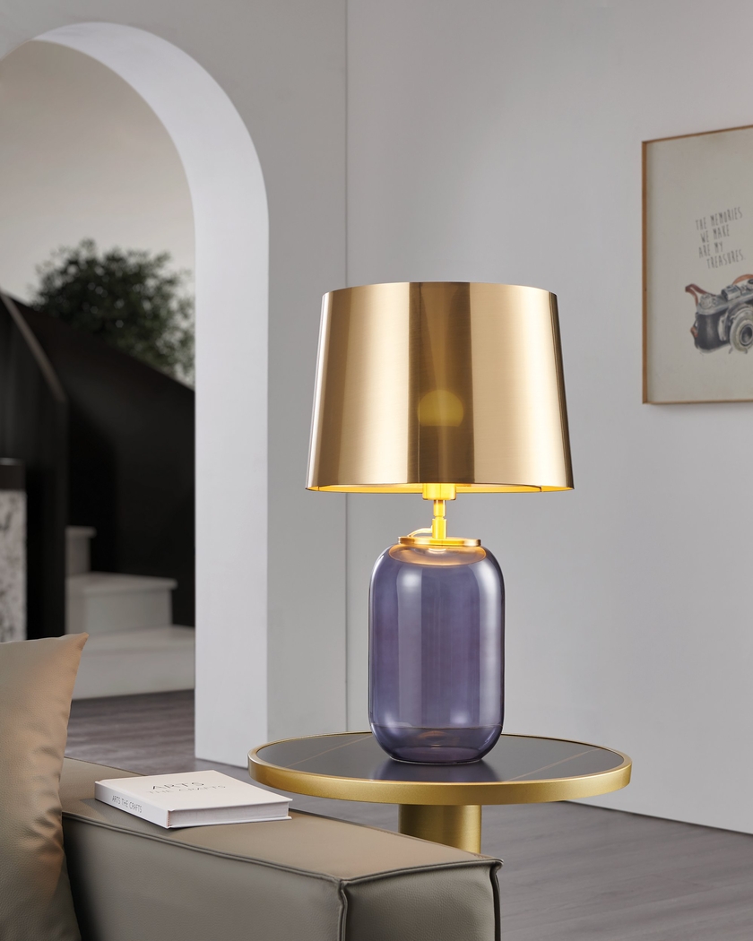 Mclean Road Purple Lamp - Thumbnail - Image 2