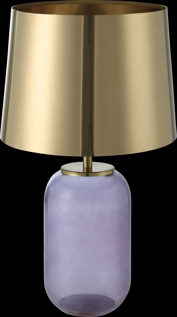 Mclean Road Purple Lamp - Thumbnail - Image 1