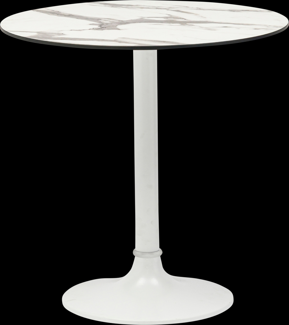Mcmahan White Bistro Table - Thumbnail - Image 1