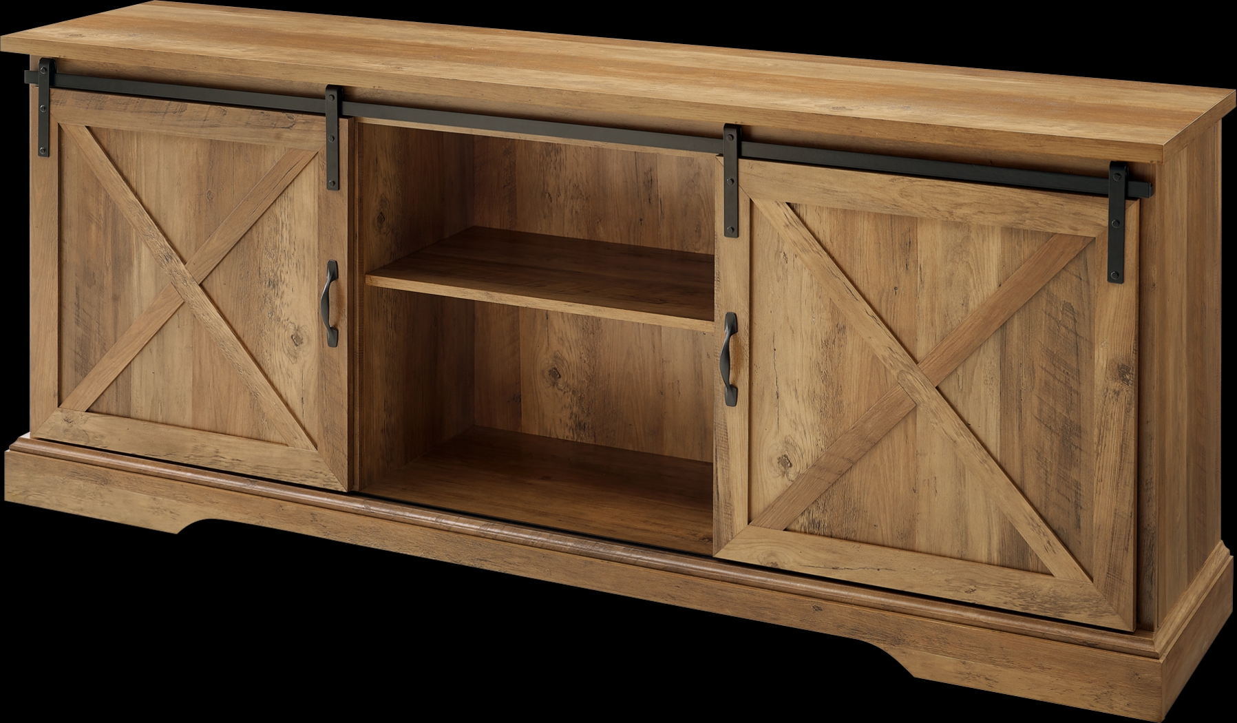 Meador Brown 70 in. Console - Thumbnail - Image 2