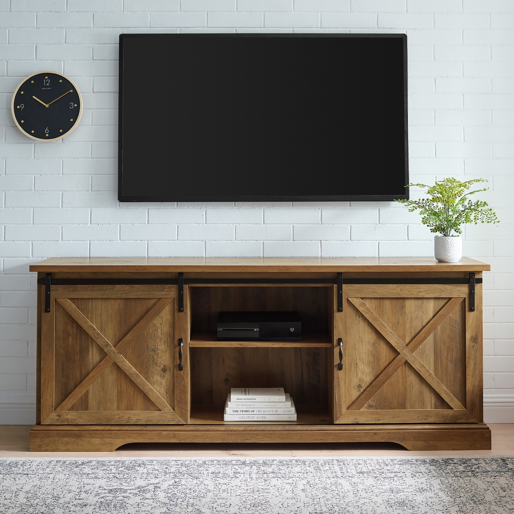 Meador Brown 70 in. Console - Thumbnail - Image 5