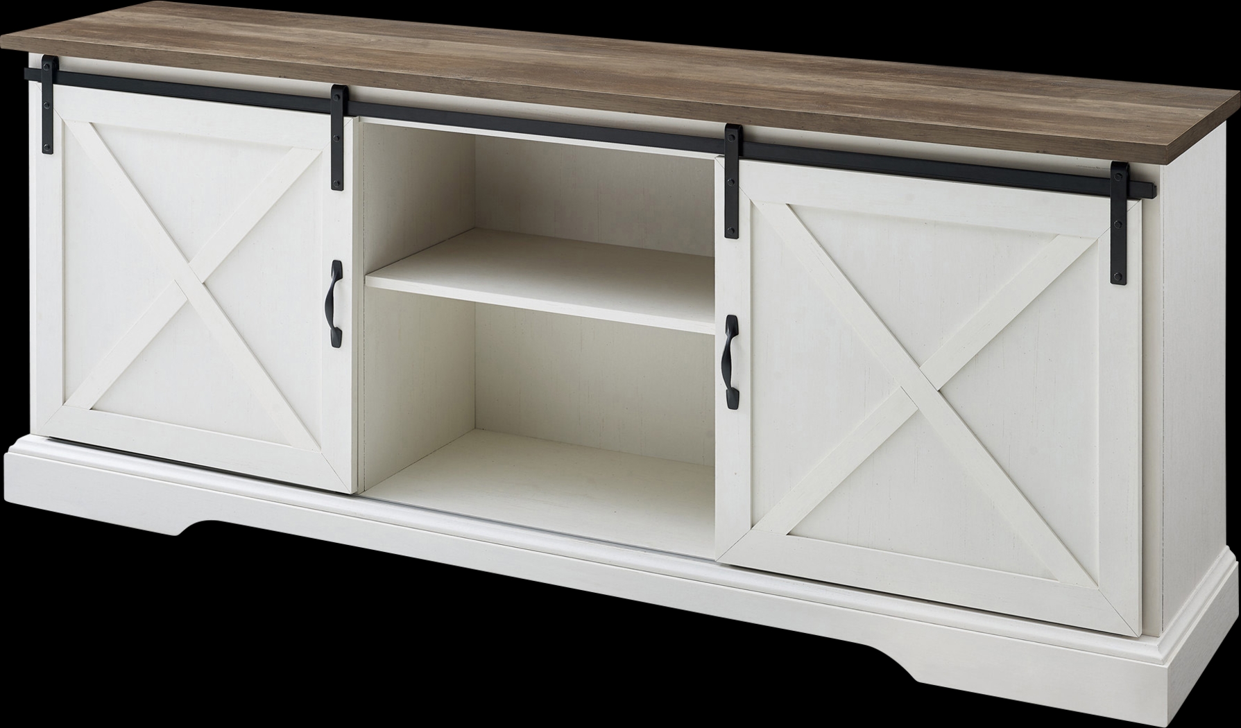 Meador White 70 in. Console - Thumbnail - Image 2