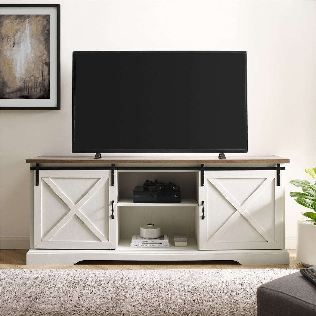 Meador White 70 in. Console - Thumbnail - Image 5