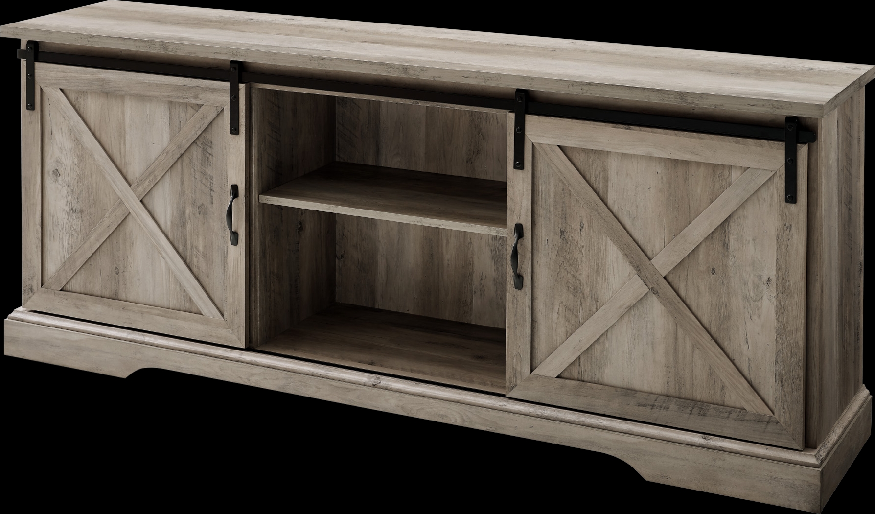 Meador Gray 70 in. Console - Thumbnail - Image 2