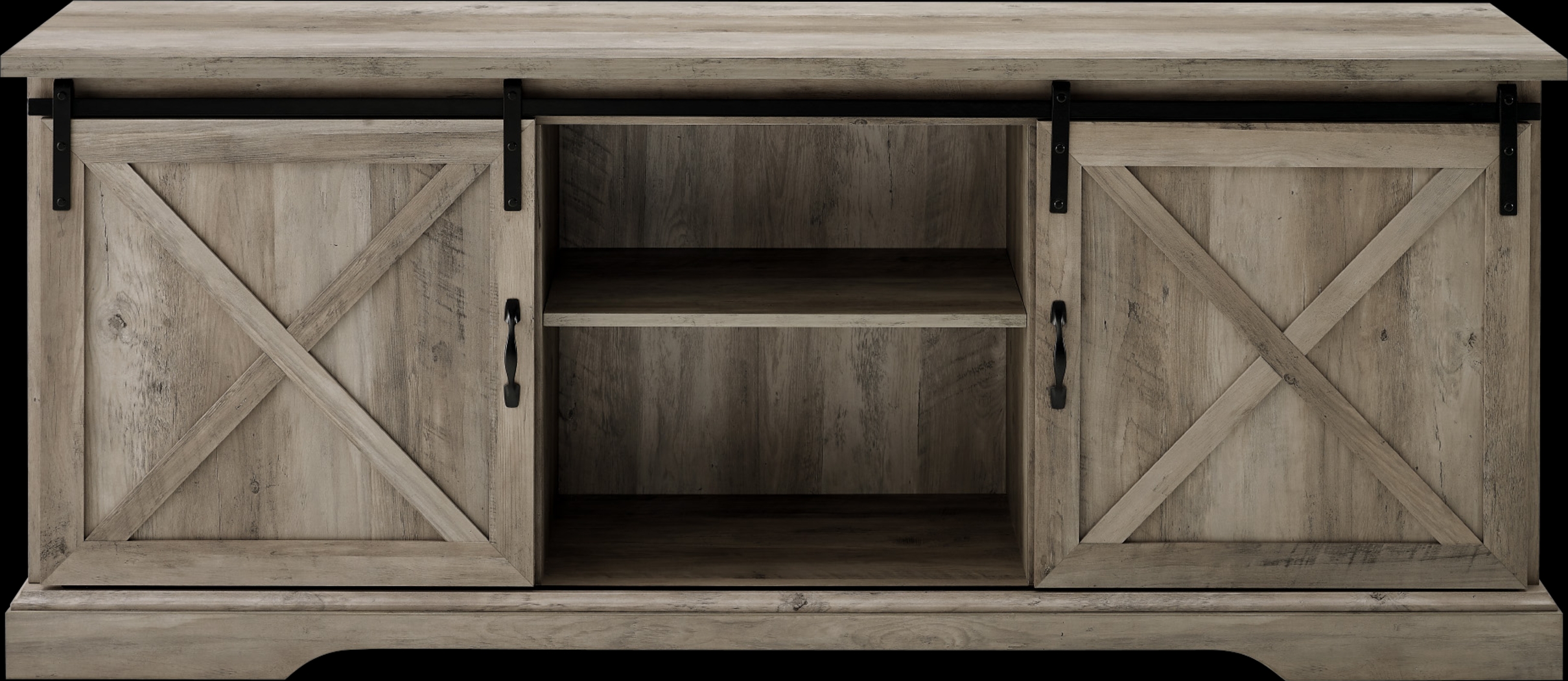 Meador Gray 70 in. Console - Thumbnail - Image 3