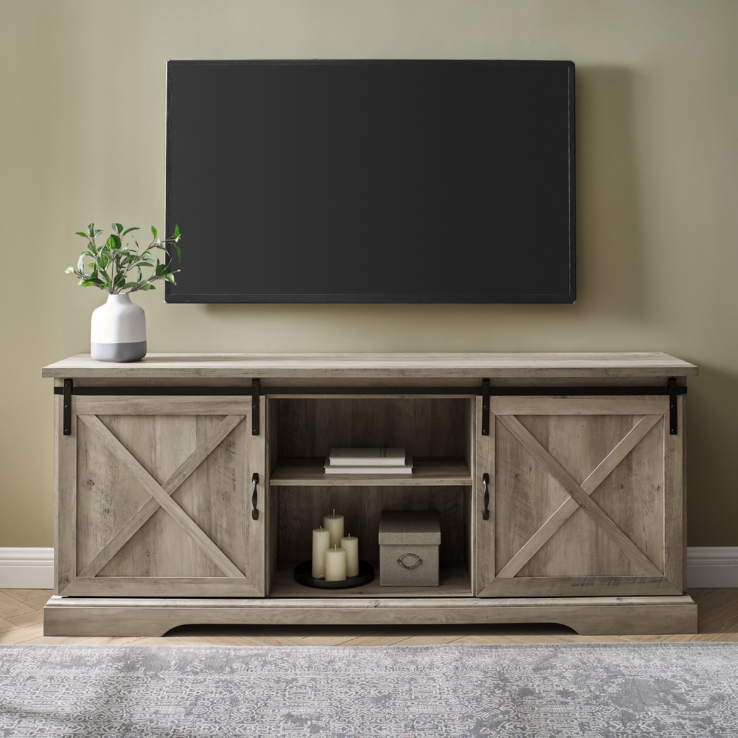 Meador Gray 70 in. Console - Thumbnail - Image 5