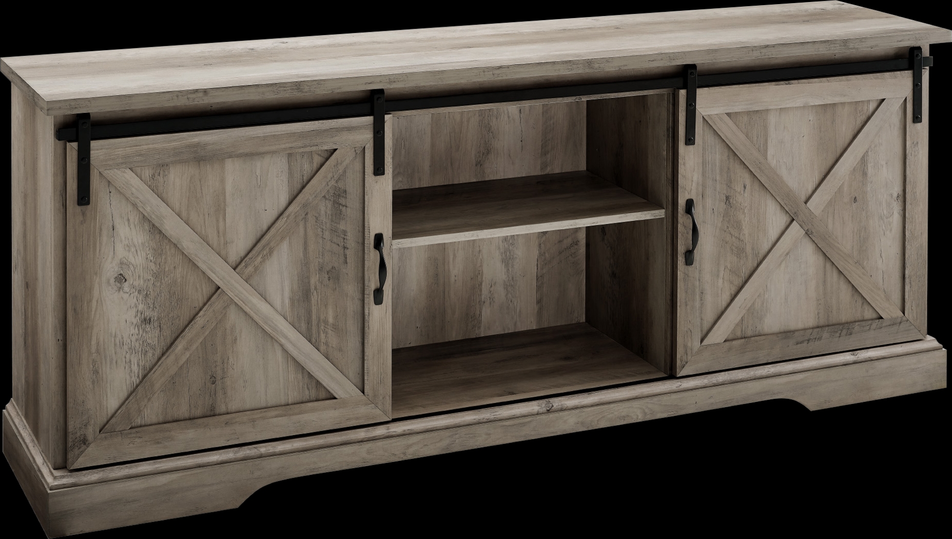 Meador Gray 70 in. Console - Thumbnail - Image 1