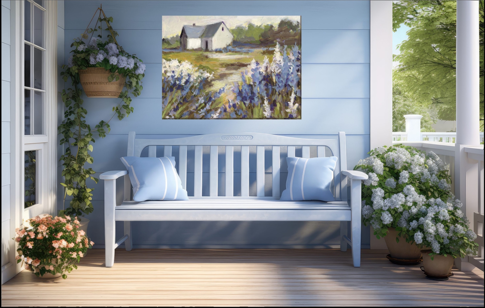 Meadow Barn Outdoor/Indoor Wall Art - Thumbnail - Image 2