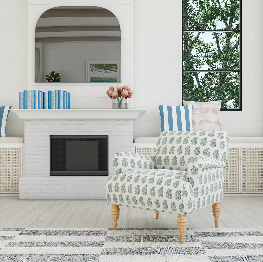 Meadow Breeze Sage Accent Chair - Image 7