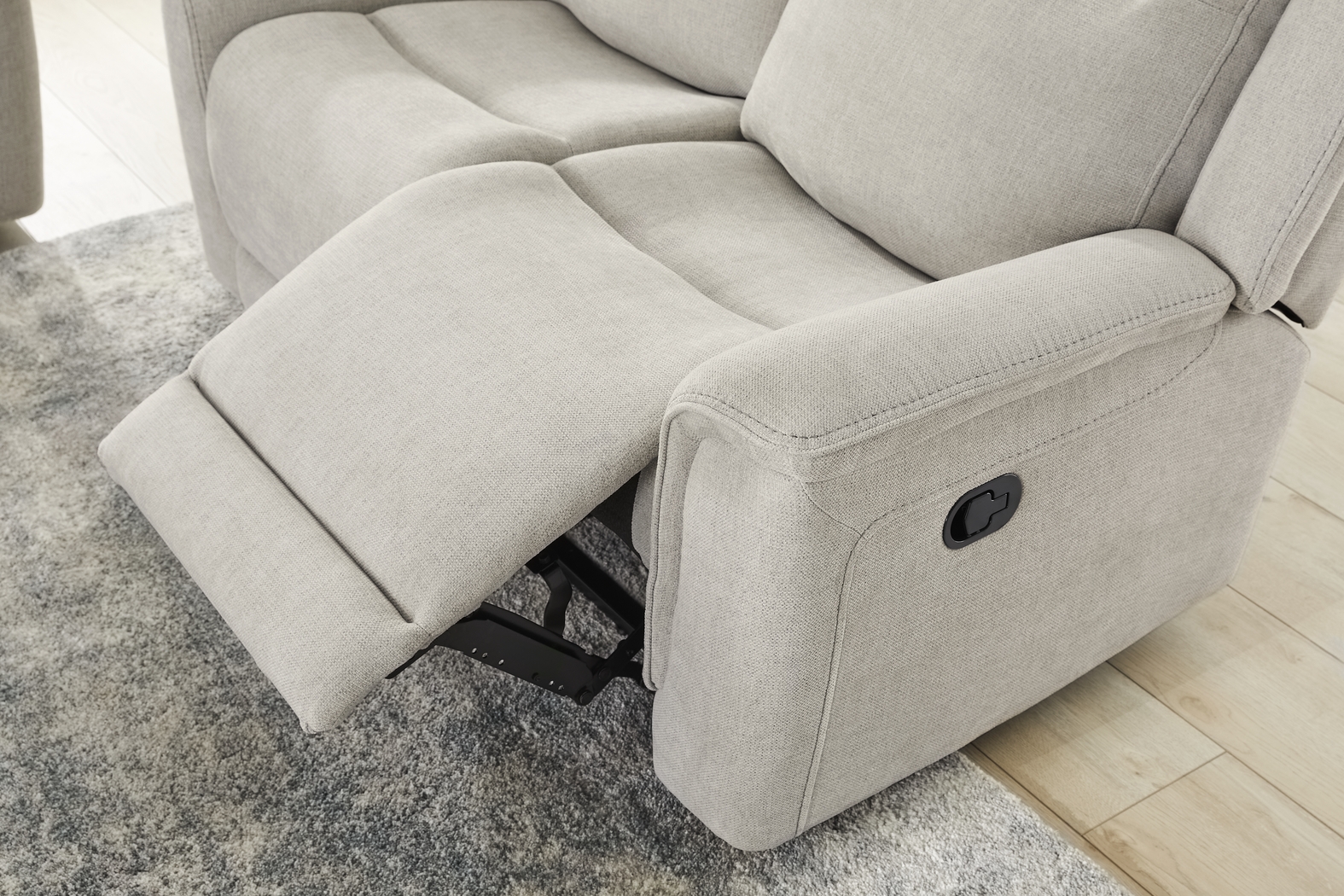 Meadow Park Cement 3 Pc Reclining Living Room - Thumbnail - Image 12