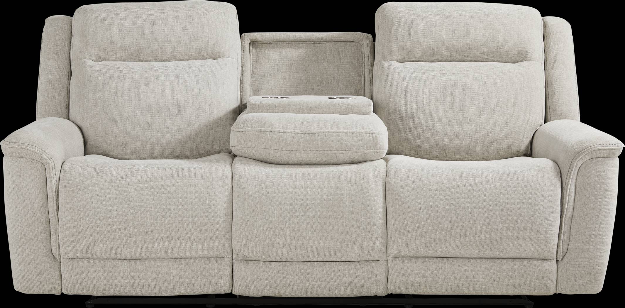 Meadow Park Cement 3 Pc Reclining Living Room - Thumbnail - Image 5