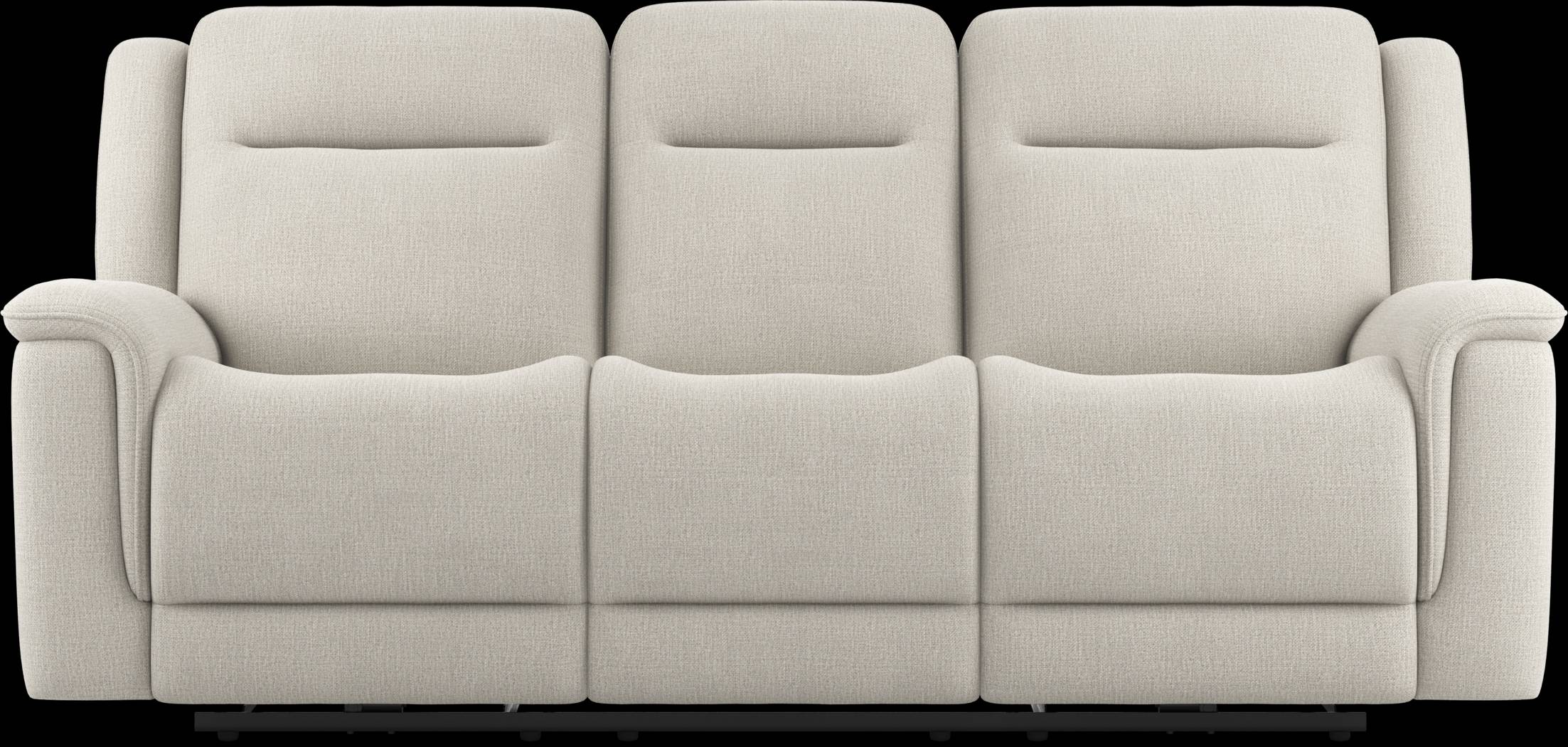 Meadow Park Cement 3 Pc Reclining Living Room - Thumbnail - Image 2