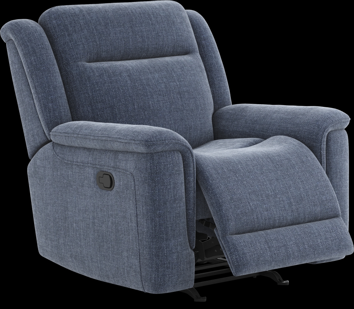 Meadow Park Cobalt Glider Recliner - Thumbnail - Image 1