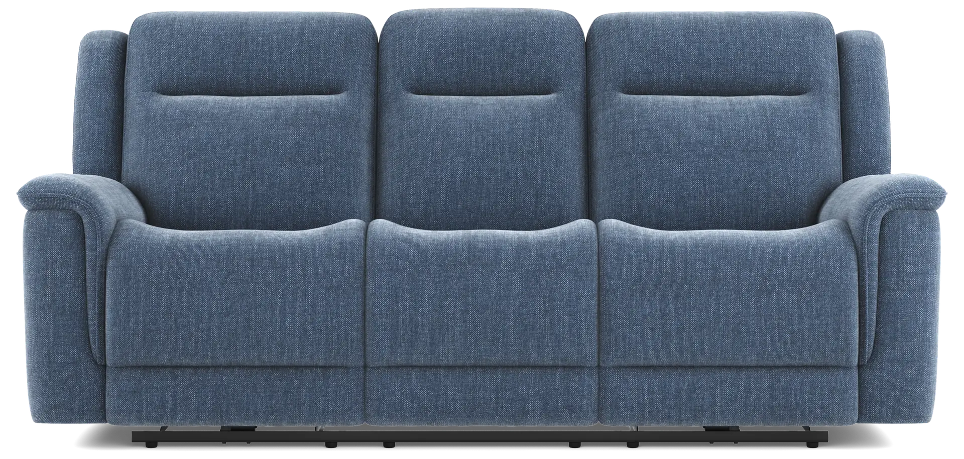cobalt reclining sofa