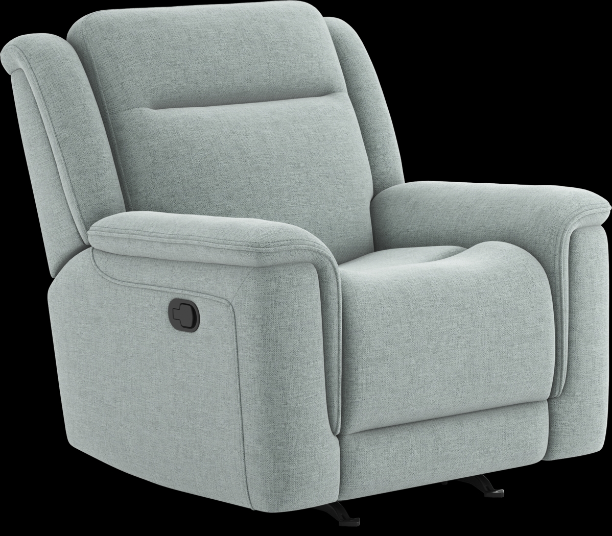 Meadow Park Seafoam Glider Recliner - Thumbnail - Image 3