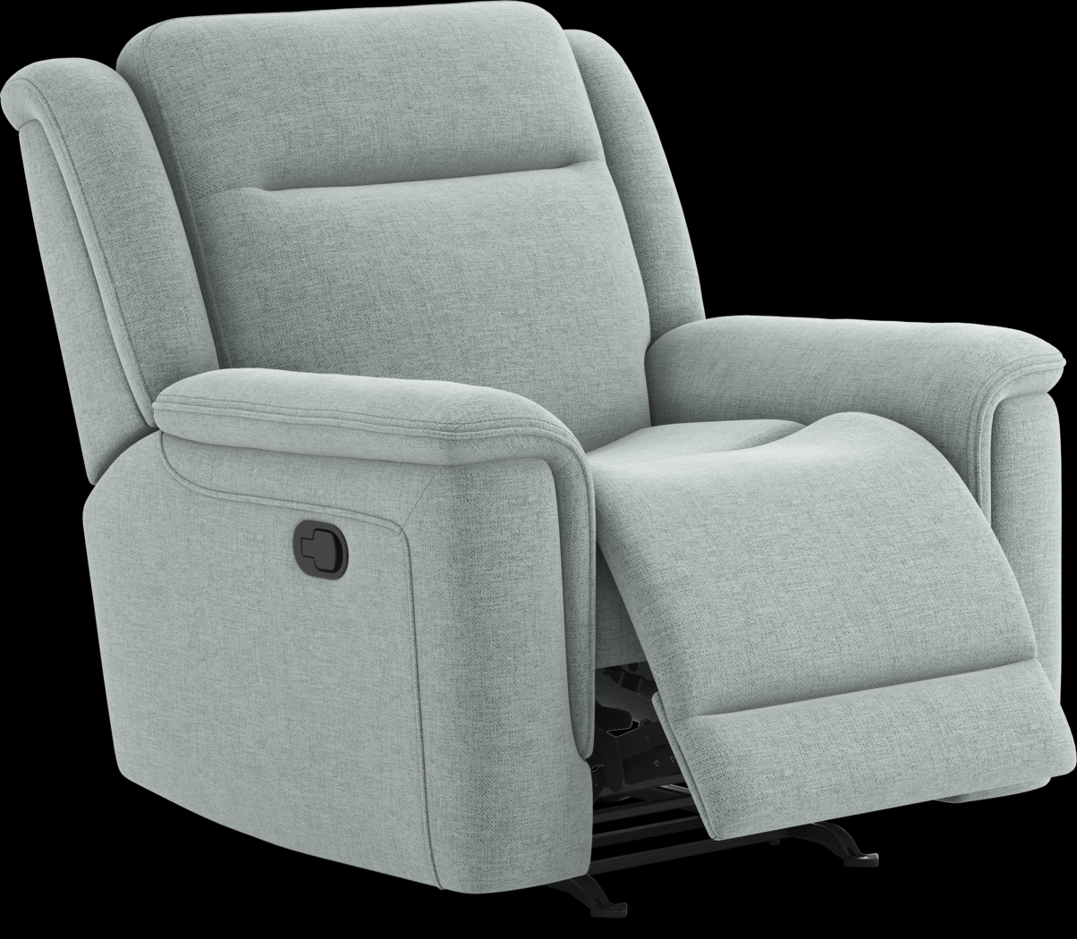 Meadow Park Seafoam Glider Recliner - Thumbnail - Image 1