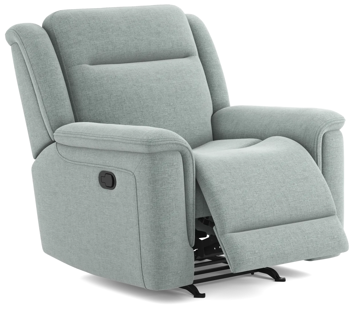 seafoam glider recliner