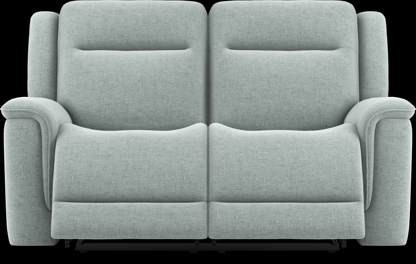Meadow Park Seafoam Reclining Loveseat - Thumbnail - Image 1