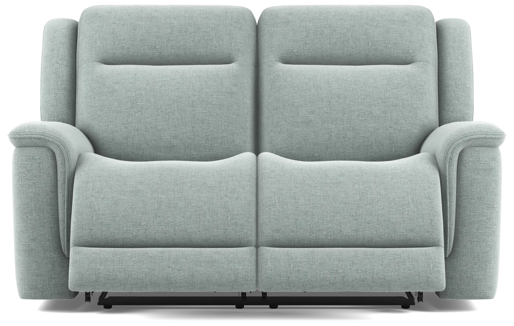 seafoam reclining loveseat